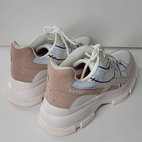 both - GAO EVA RUNNER-WHITE/BEGIE Size 10 - Picture 3 of 12